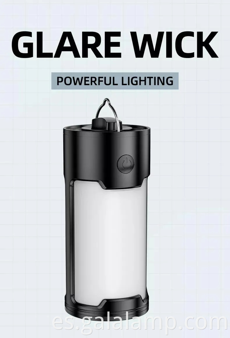 Luz LED solar al aire libre recargable para uso de emergencia